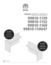 Bestar Prestige + 99810-1169 Instructions D'assemblage