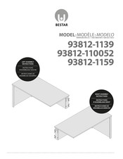 Bestar 93812-110052 Instructions D'assemblage