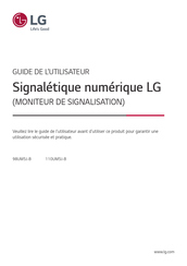 LG 110UM5J-B Guide De L'utilisateur