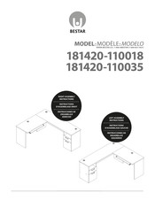 Bestar Norma 181420-110035 Instructions D'assemblage