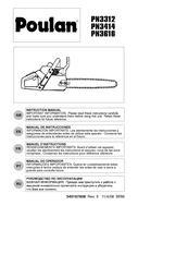 Poulan PN3414 Manuel D'instructions