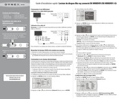 Dynex DX-WBRDVD1-CA Guide D'installation Rapide