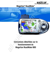 Magellan RoadMate 800 Manuel De Référence