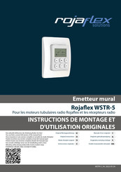 rojaflex WSTR-5 Instructions De Montage Et D'utilisation