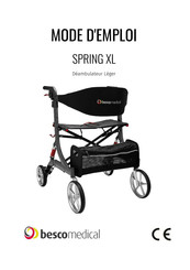 Besco Medical SPRING XL Mode D'emploi