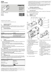 Festo SOPA Serie Instructions