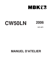 MBK CW50LN 2006 Manuel D'atelier