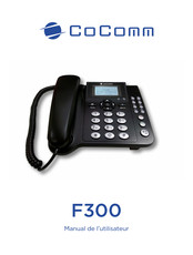 CoComm F300 Manuel De L'utilisateur