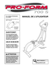 Pro-Form 700 S Manuel De L'utilisateur