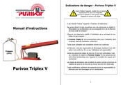 PURIVOX Triplex V Manuel D'instructions