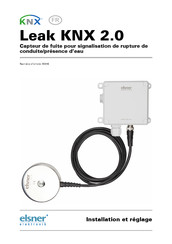 elsner elektronik Leak KNX 2.0 Installation Et Réglage