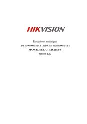 HIKVISION DS-9000HFI-RT Manuel De L'utilisateur