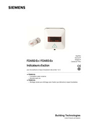 Siemens FDAI92-Ex Guide Rapide