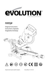 Evolution FURY 3-S Instructions Originales