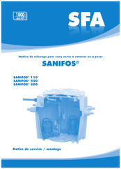 SFA SANIFOS 500 Notice De Service / Montage