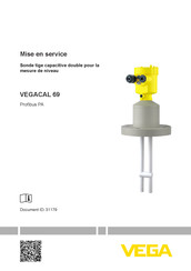 Vega VEGACAL 69 Mise En Service