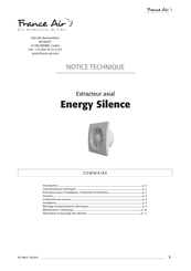 France Air Energy Silence Notice Technique