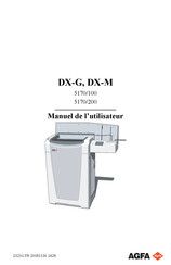 AGFA DX-M Manuel De L'utilisateur