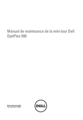 Dell OptiPlex 990 Manuel De Maintenance
