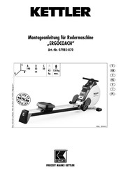 Kettler 07985-870 Instructions De Montage