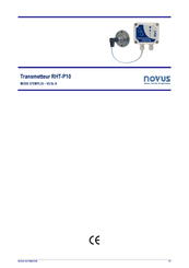 Novus RHT-P10 Mode D'emploi