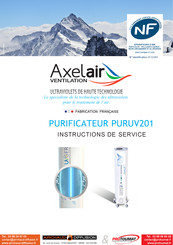 Axelair PURPRO Instructions De Service