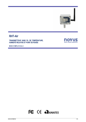 Novus RHT-Air Mode D'emploi
