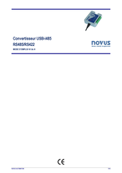 Novus USB-i485 Mode D'emploi