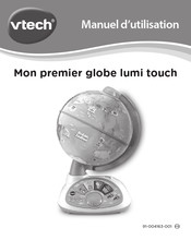 VTech Mon premier globe lumi touch Manuel D'utilisation