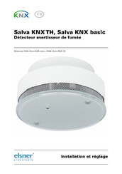 Elsner Elektronik Salva KNX TH Installation Et Réglage