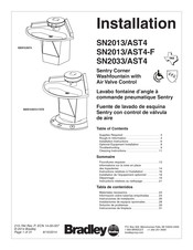 Bradley Sentry SN2013/AST4 Mode D'emploi