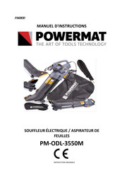 Powermat PM-ODL-3550M Manuel D'instructions