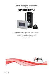 AES global StyluscomV2 StylusAS Manuel D'installation Et D'utilisation