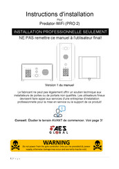 AES global PRO 2 Instructions D'installation