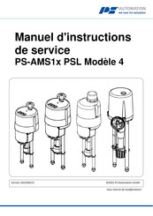 PS Automation PS-AMS PSL202-204 Manuel D'instructions