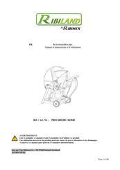 Ribimex Ribiland PRSC600/200 Manuel D'instructions Et D'utilisation