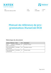 KATEK TeleAlarm NurseCall NC8 Manuel De Référence