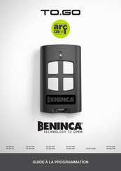 Beninca TO.GO 4QV Guide De Programmation