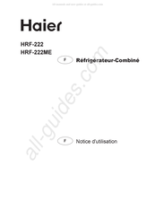 Haier HRF-222 Notice D'utilisation