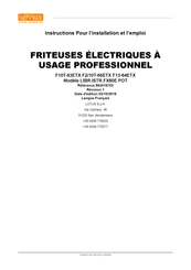 Lotus F13-64ETX Instructions Pour L'installation Et L'emploi