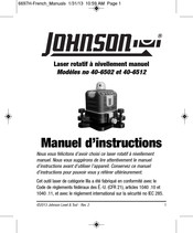 Johnson 40-6502 Manuel D'instructions