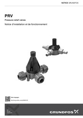 Grundfos PRV Notice D'installation Et De Fonctionnement