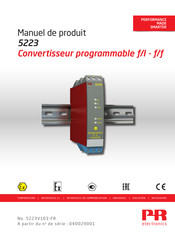 PR electronics 5223 Manuel De Produit