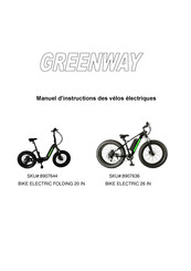 Greenway 8907636 Manuel D'instructions