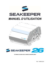 Seakeeper 26 Manuel D'utilisation