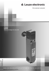 Leuze electronic L200-M1C3-SLM24-PB-L2G Manuel D'utilisation Original