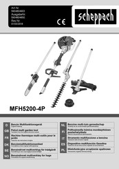 Scheppach MFH5200-4P Traduction Des Instructions D'origine