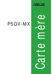 Asus P5GV-MX Mode D'emploi
