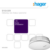 hager S153-22X Guide D'installation
