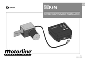 Motorline professional KFM Notice Pour L'utilisateur/Installateur